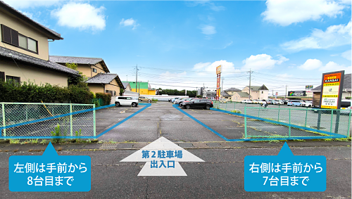 駐車場案内写真