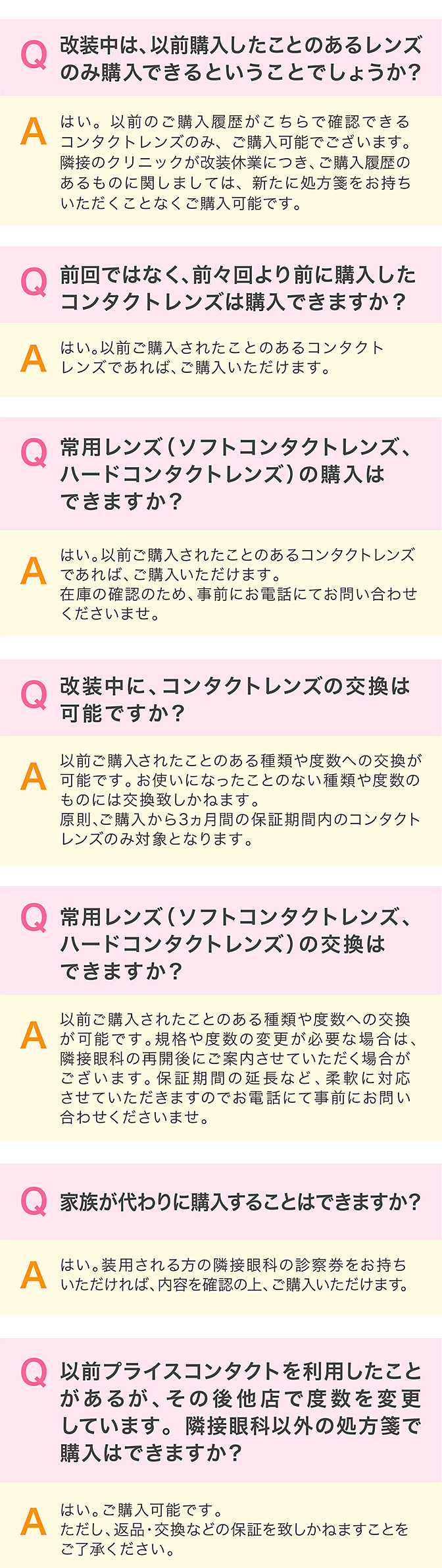 よくあるご質問